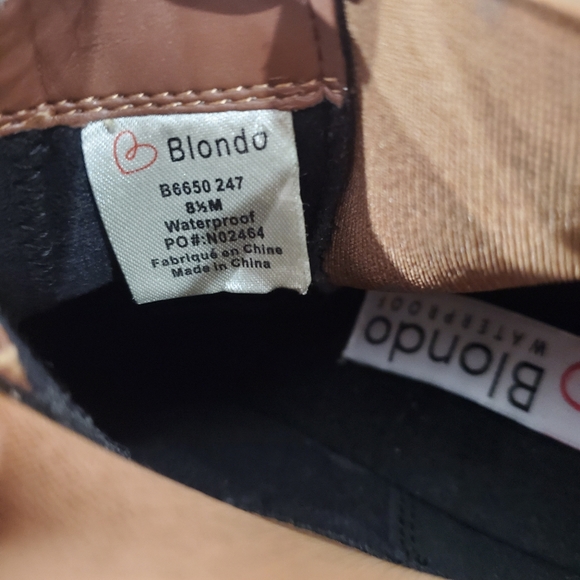 NEW Blondo Emilia Brown Leather Boot - Picture 8 of 10